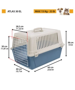 TRASPORTINO ATLAS 30 BORDEUX - FERPLAST